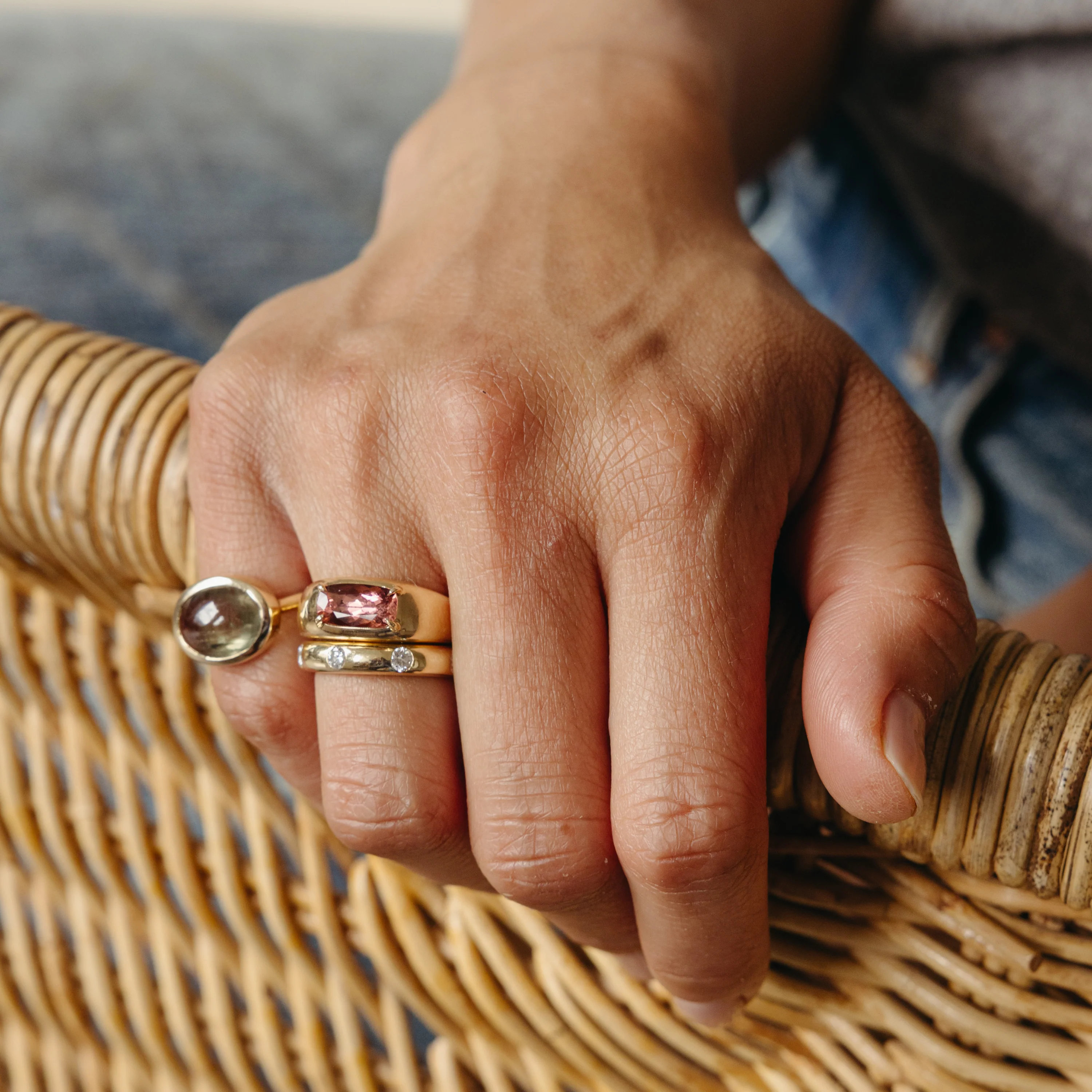 1.70ct Pink Tourmaline Cloud Ring - Image 4
