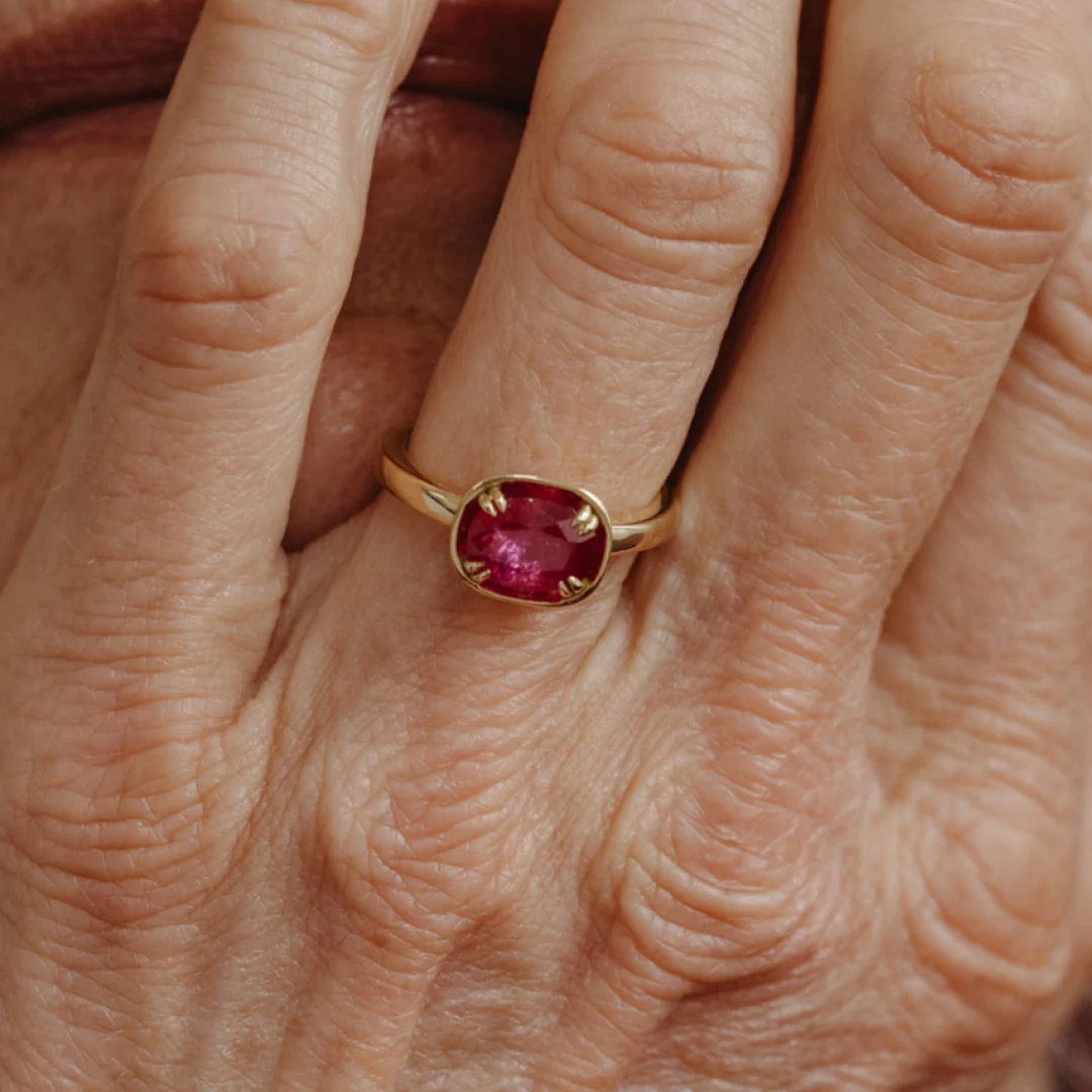 2.64ct Ruby Basket Ring - Image 4