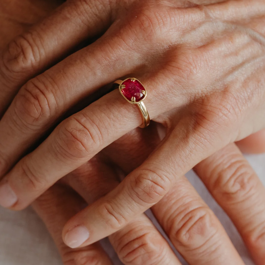 2.64ct Ruby Basket Ring - Image 5