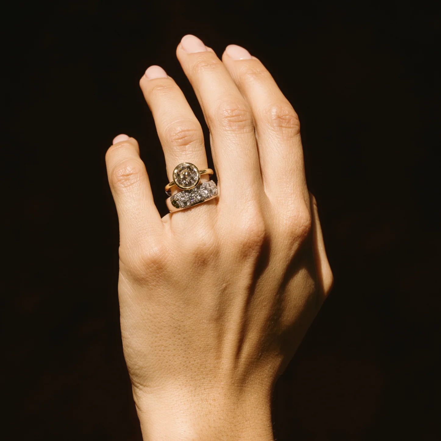 3.02ct Old Euro Lab Diamond Prima Ring - Image 5