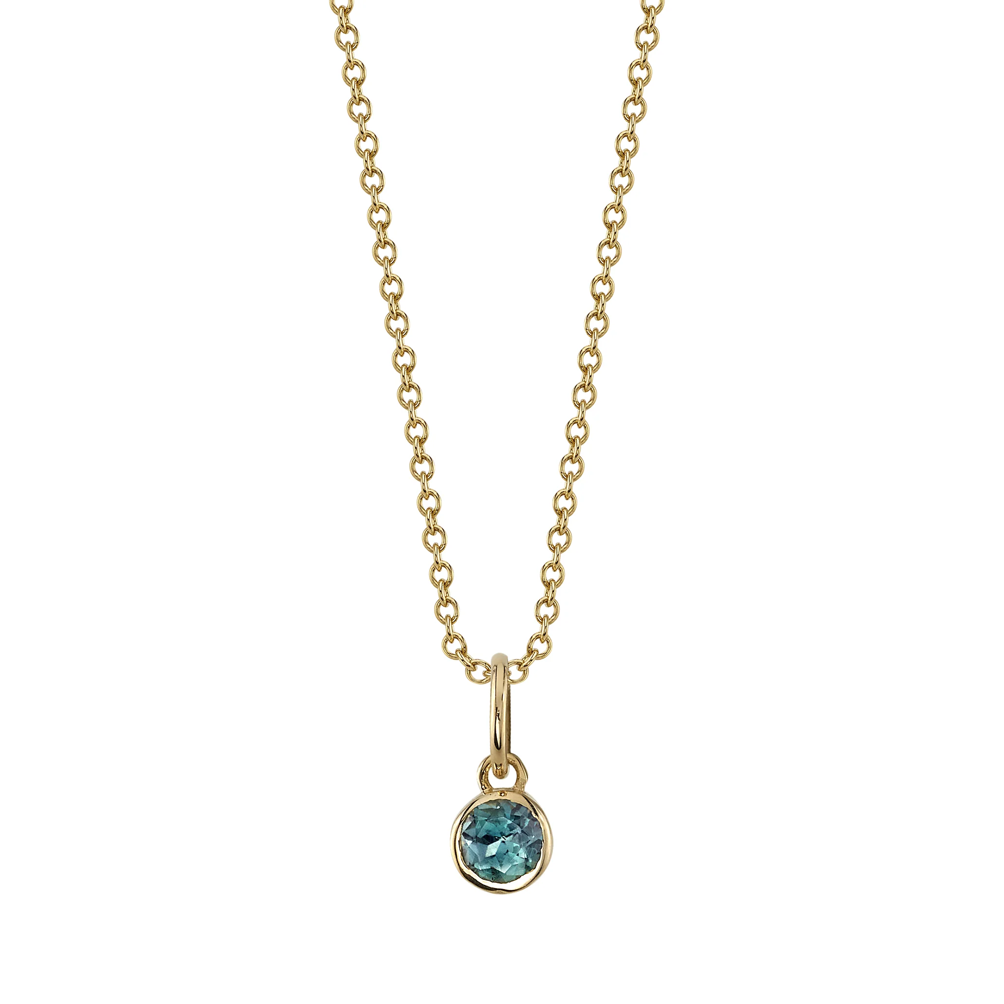Alexandrite Birthstone Charm