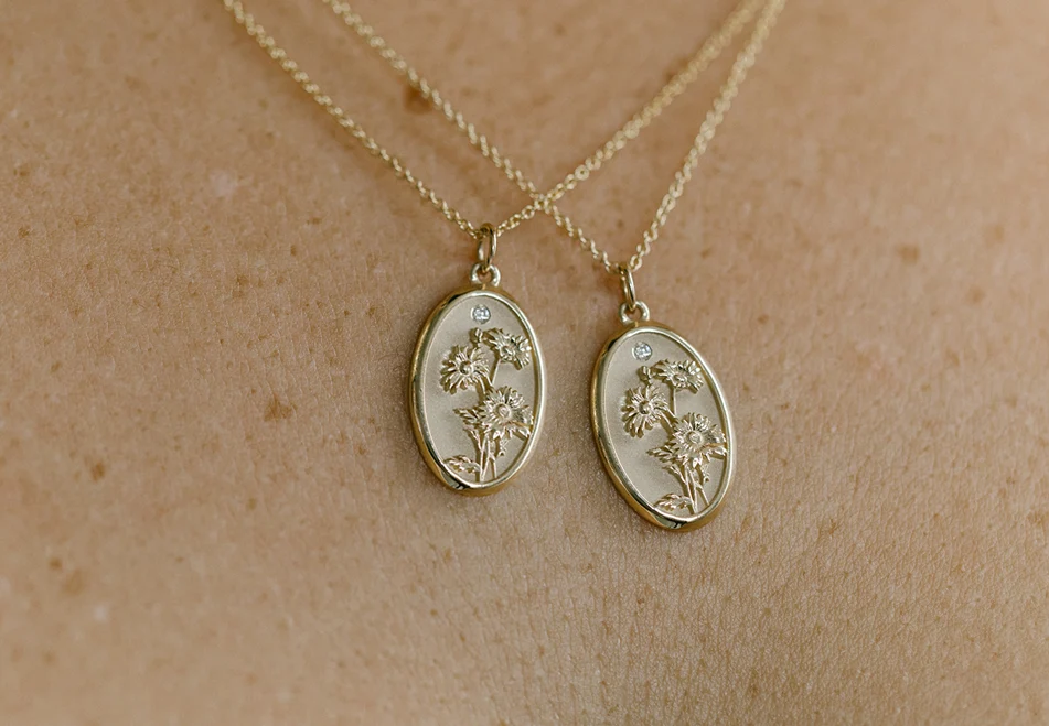 April Birth Flower Charm - Image 6