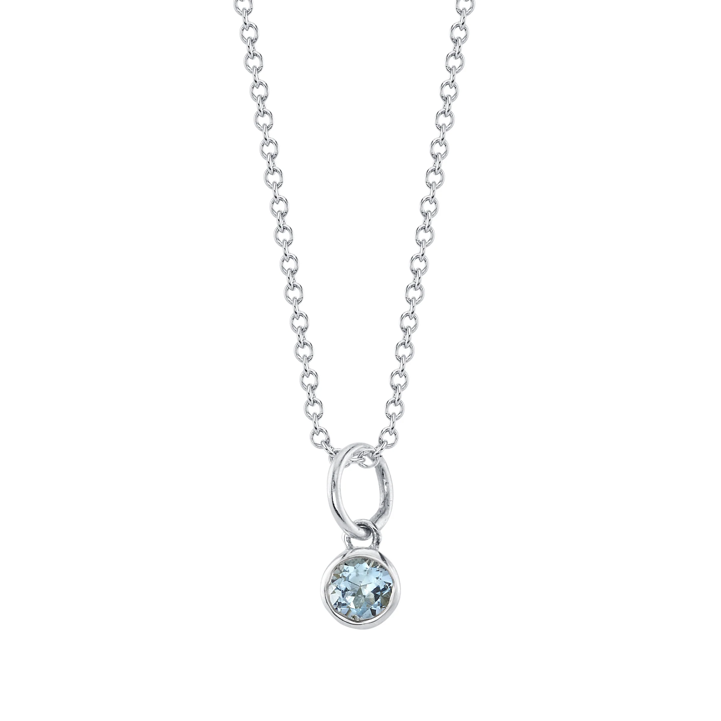 Aquamarine Birthstone Charm - Image 3