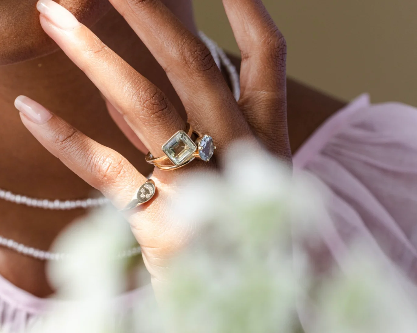 Aquamarine Birthstone Ring - Image 5