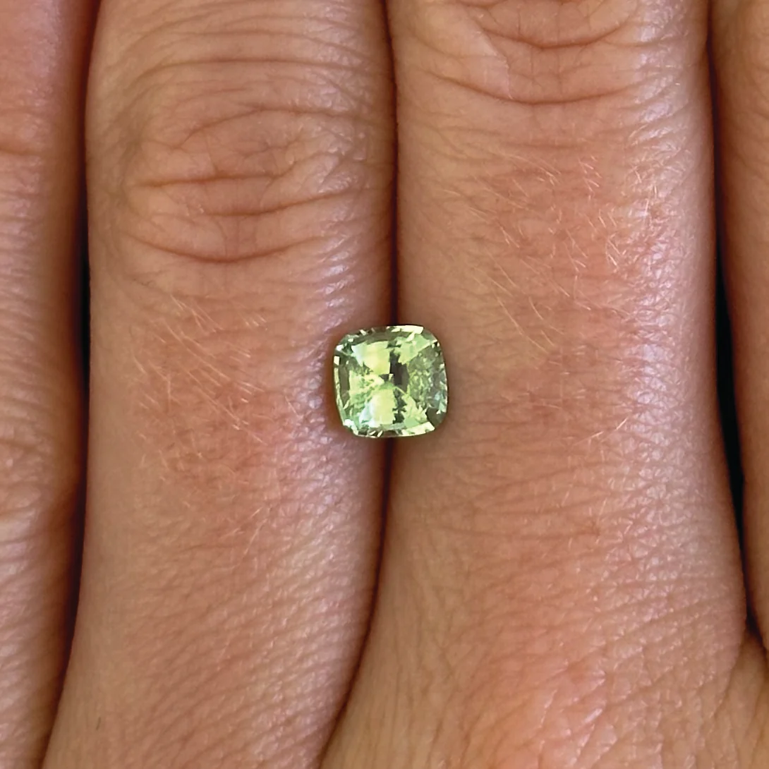 BESPOKE 1.18CT MINT TSAVORITE GARNET - Image 3