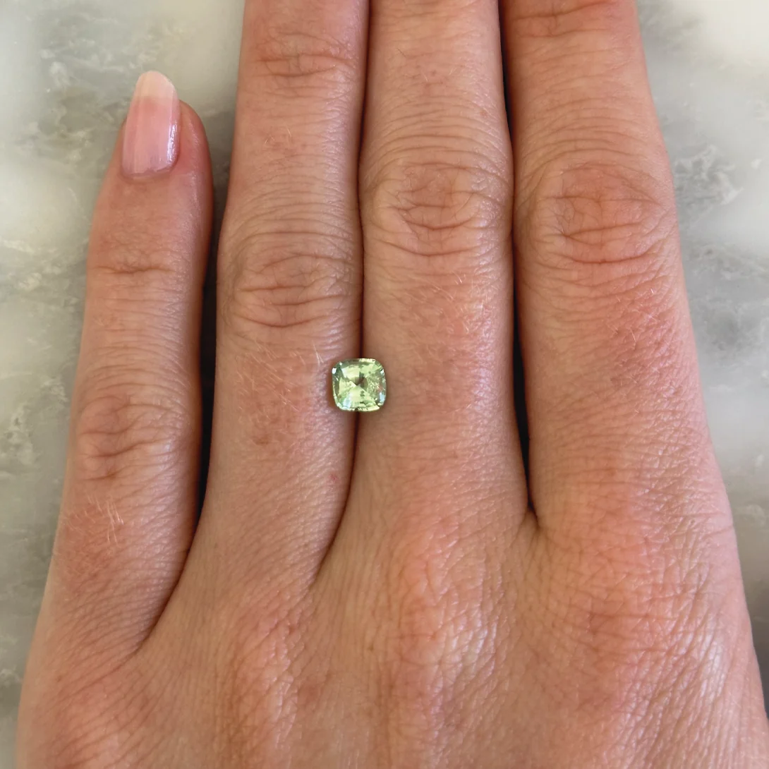 BESPOKE 1.18CT MINT TSAVORITE GARNET - Image 4