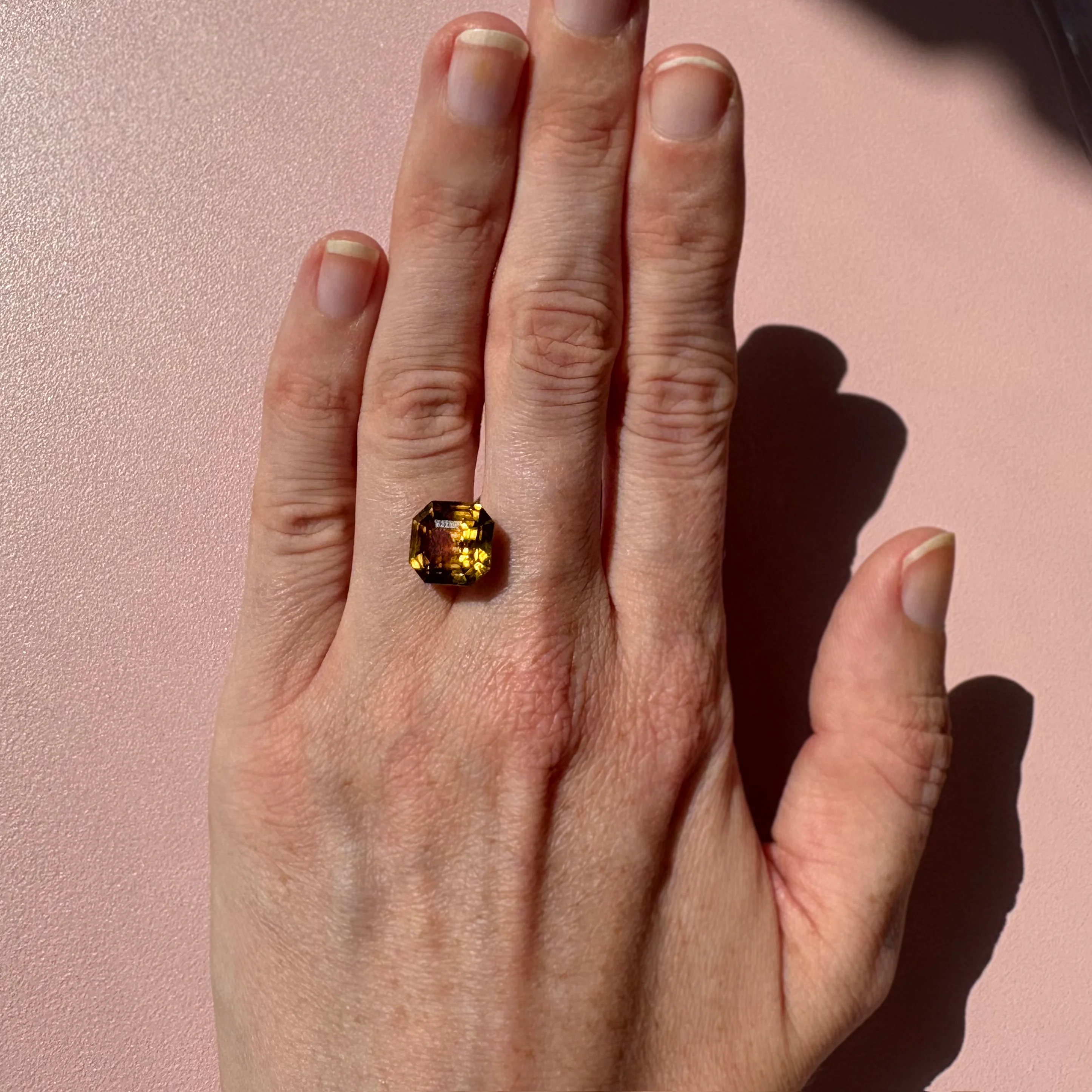 Bespoke 10.97ct Asscher Cut Zircon - Image 2