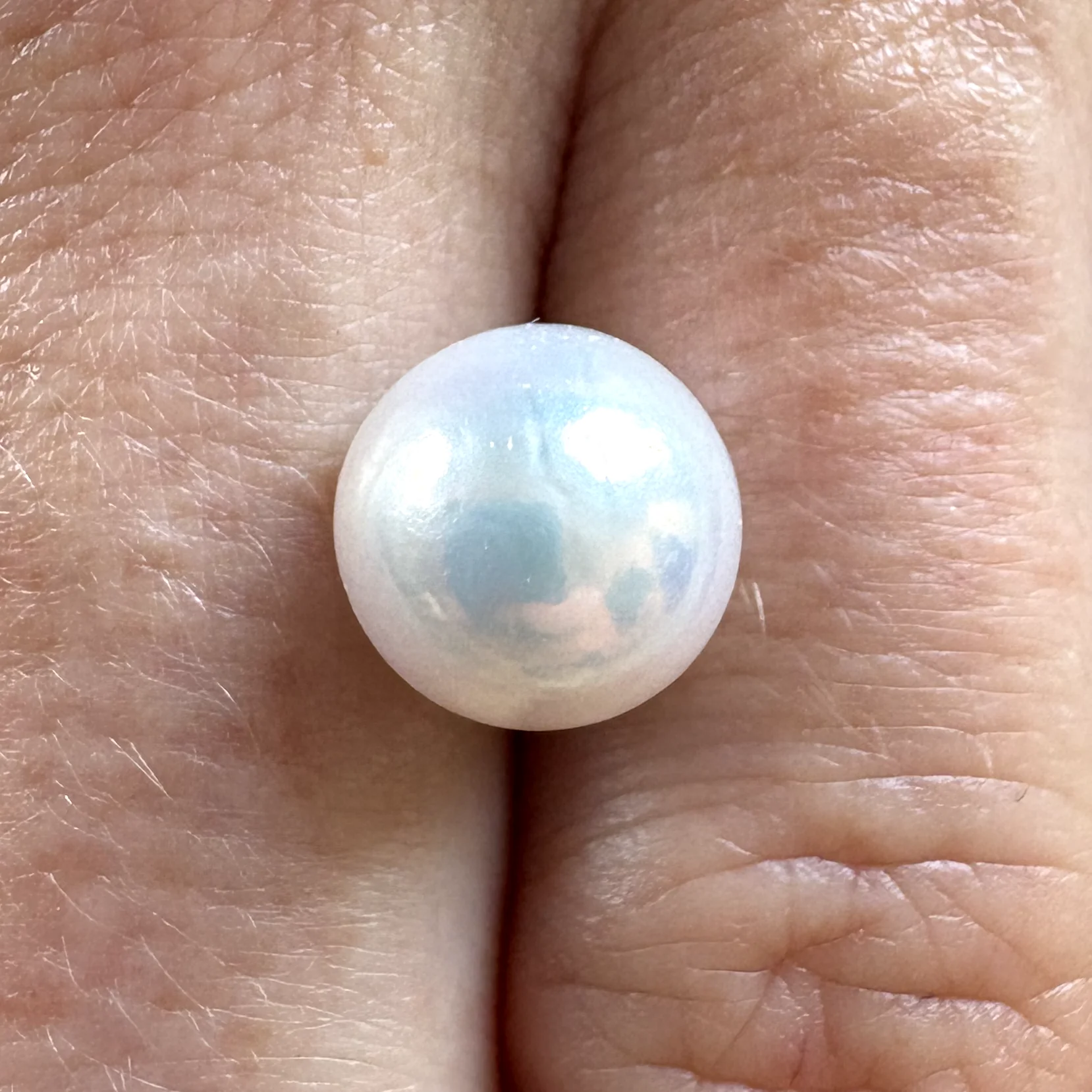 Bespoke 10mm White Freshwater Pearl - Image 3
