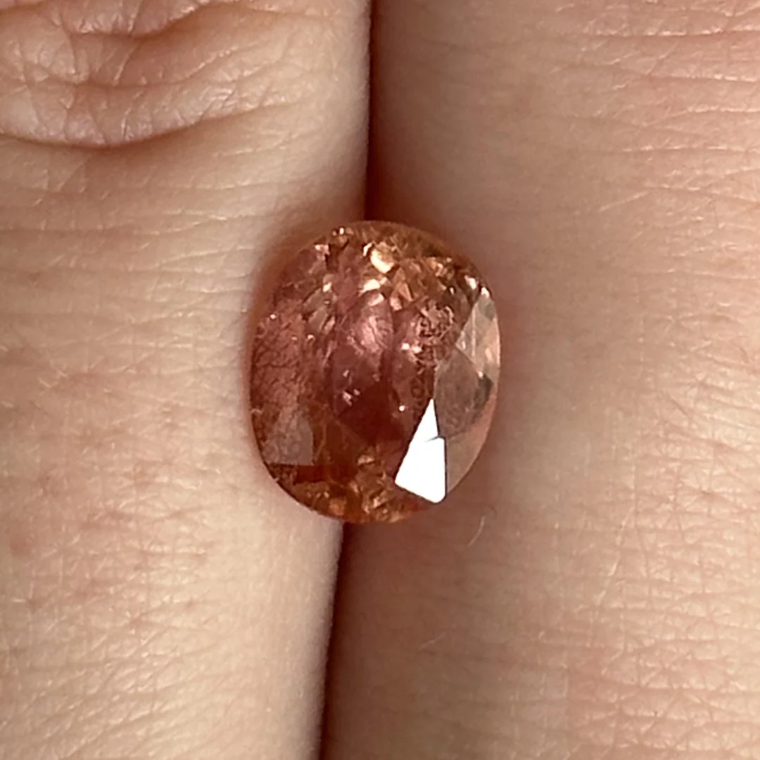 Bespoke 2.27ct Imperial Topaz Oval Cut - Image 2