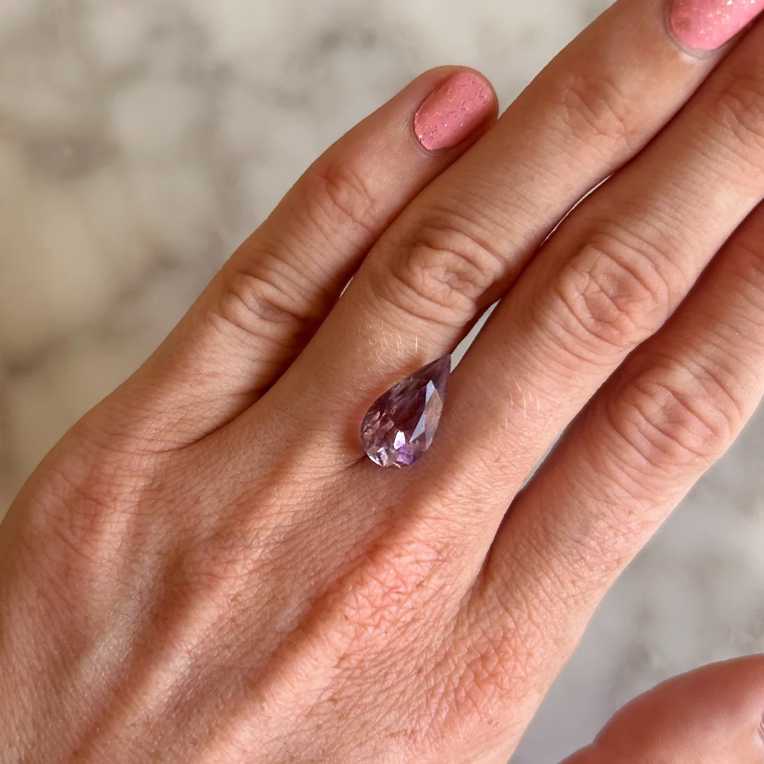 Bespoke 4.86ct Rutile Amethyst - Image 3