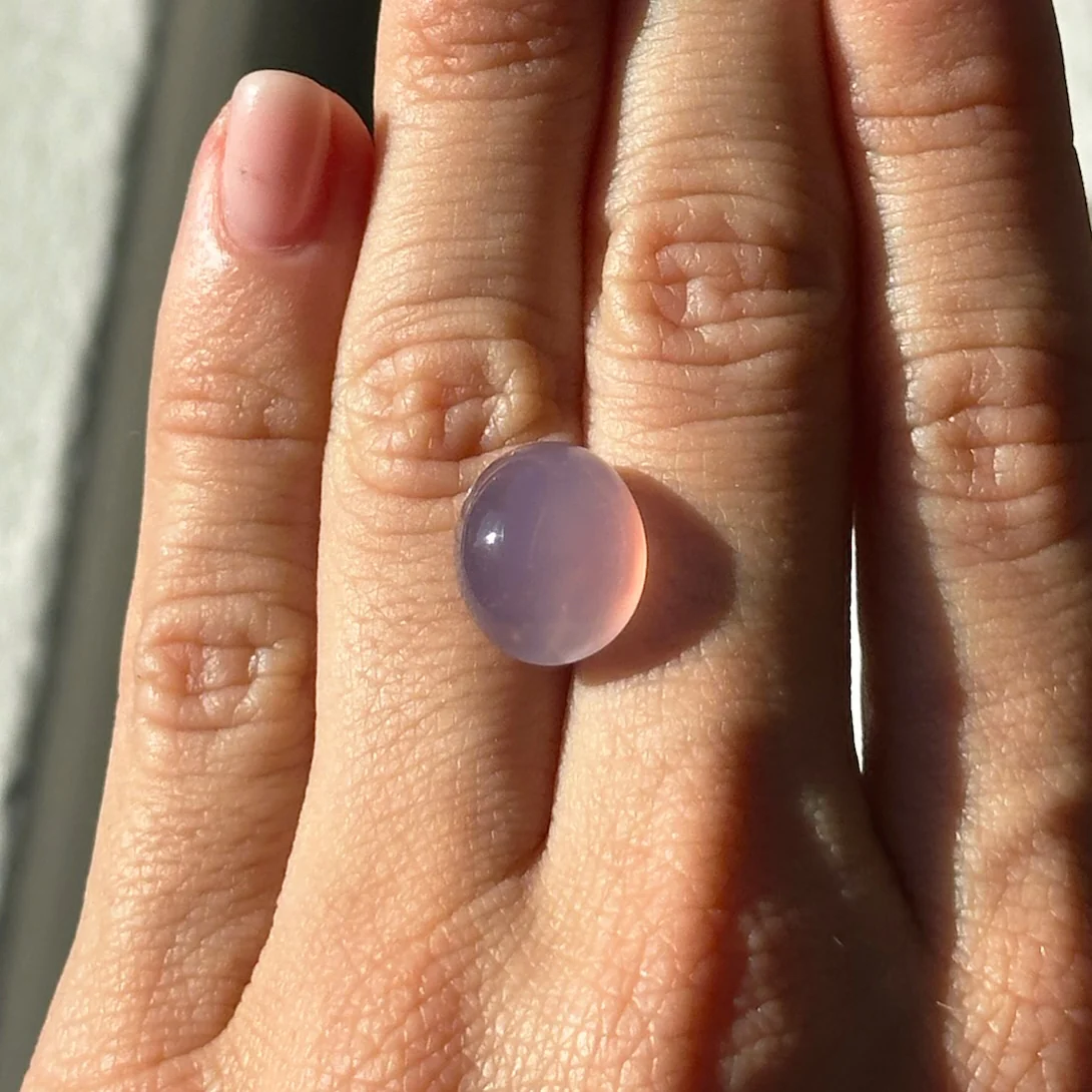 BESPOKE 7.15CT HOLLY BLUE CHALCEDONY - Image 2
