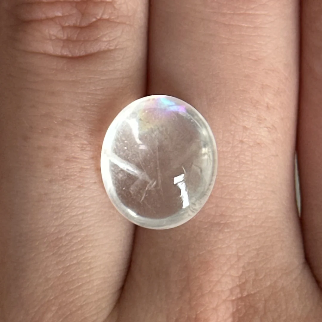 Bespoke 8.86ct Madagascar Moonstone Cabochon - Image 3
