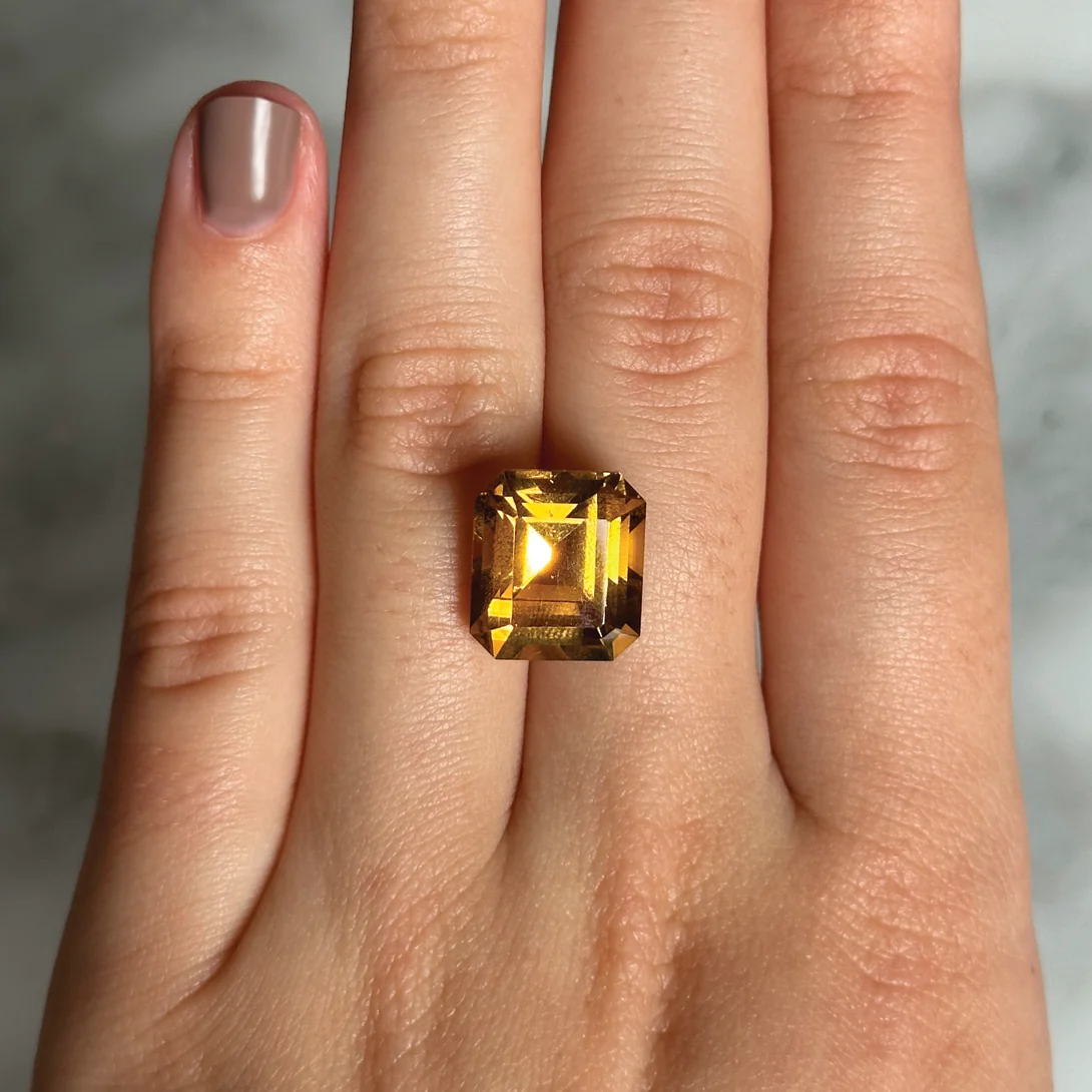 Bespoke 9.51ct Zambian Citrine - Image 3