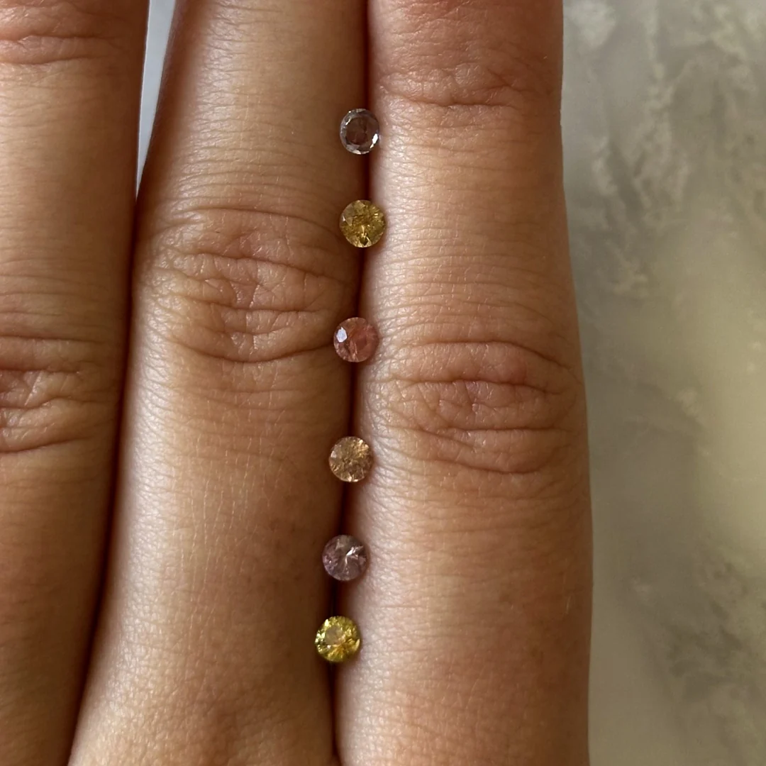 BESPOKE RAINBOW ANZA SAPPHIRES - Image 4
