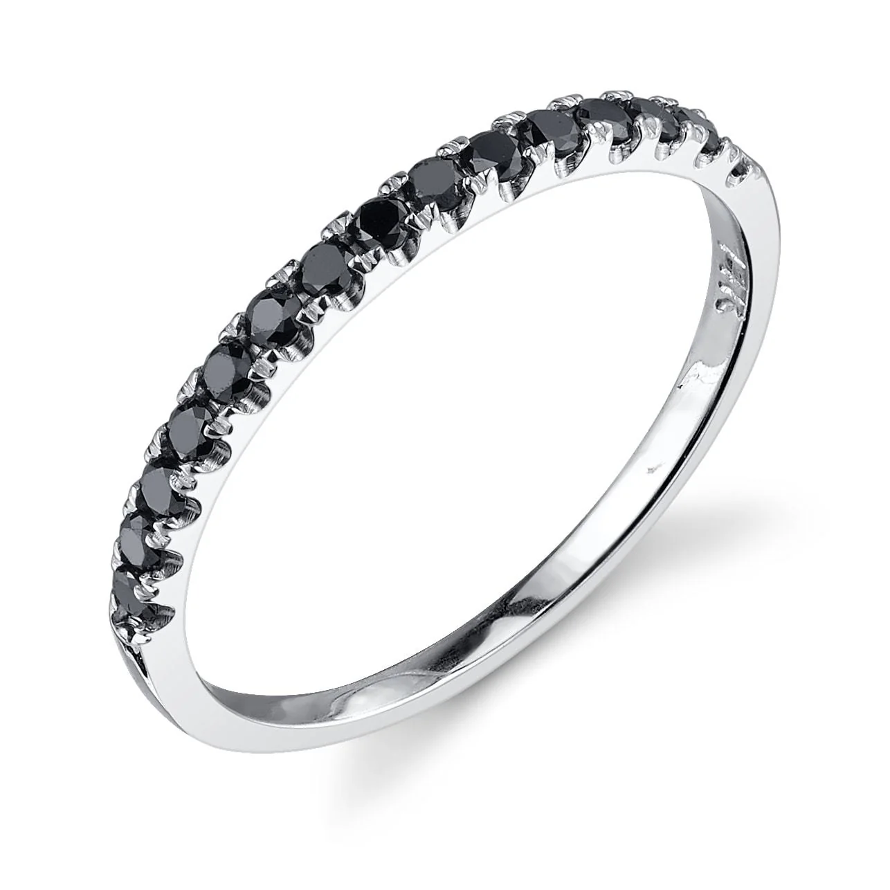 Black Diamond Pavé Ring - Image 3