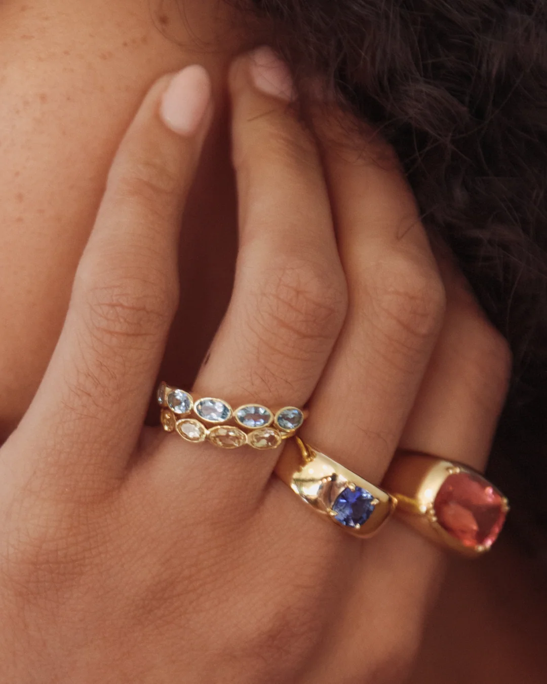 Citrine Oval Bezel Ring - Image 2