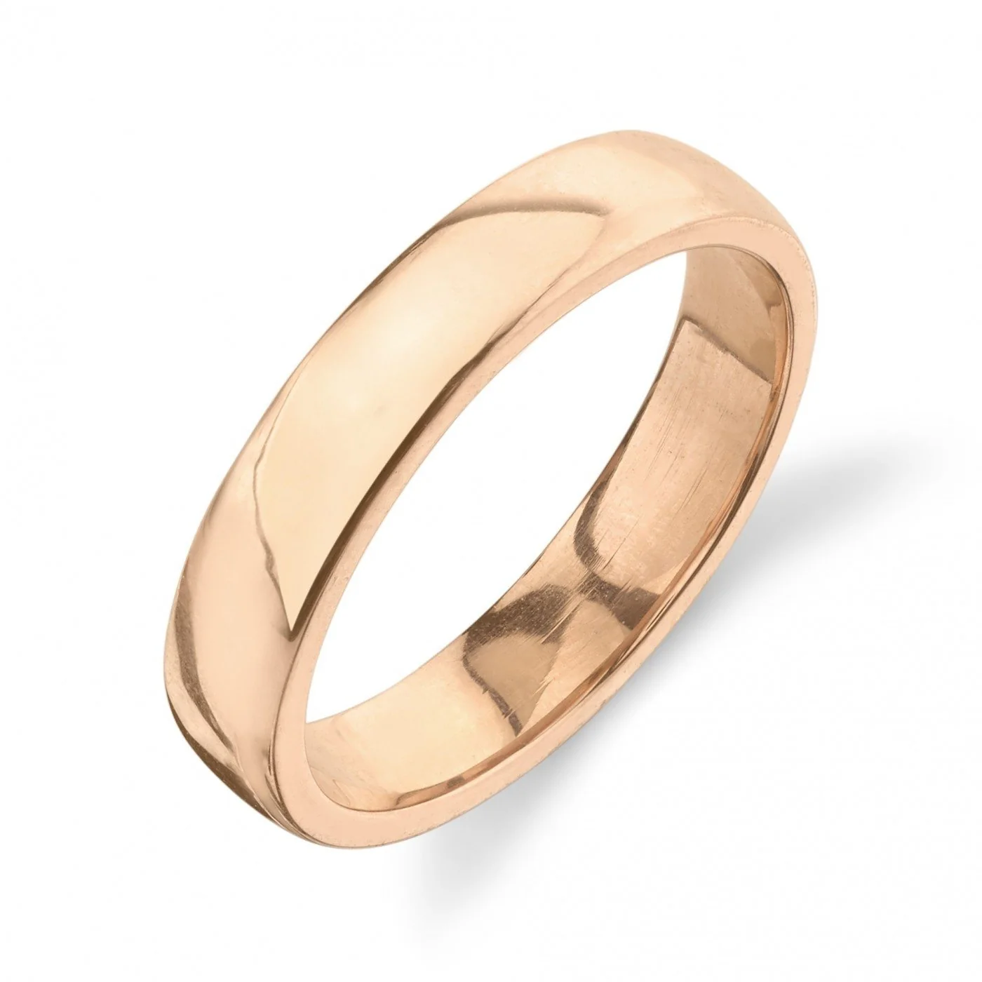 Classic Wide Gold Band, 4.5mm - Image 5