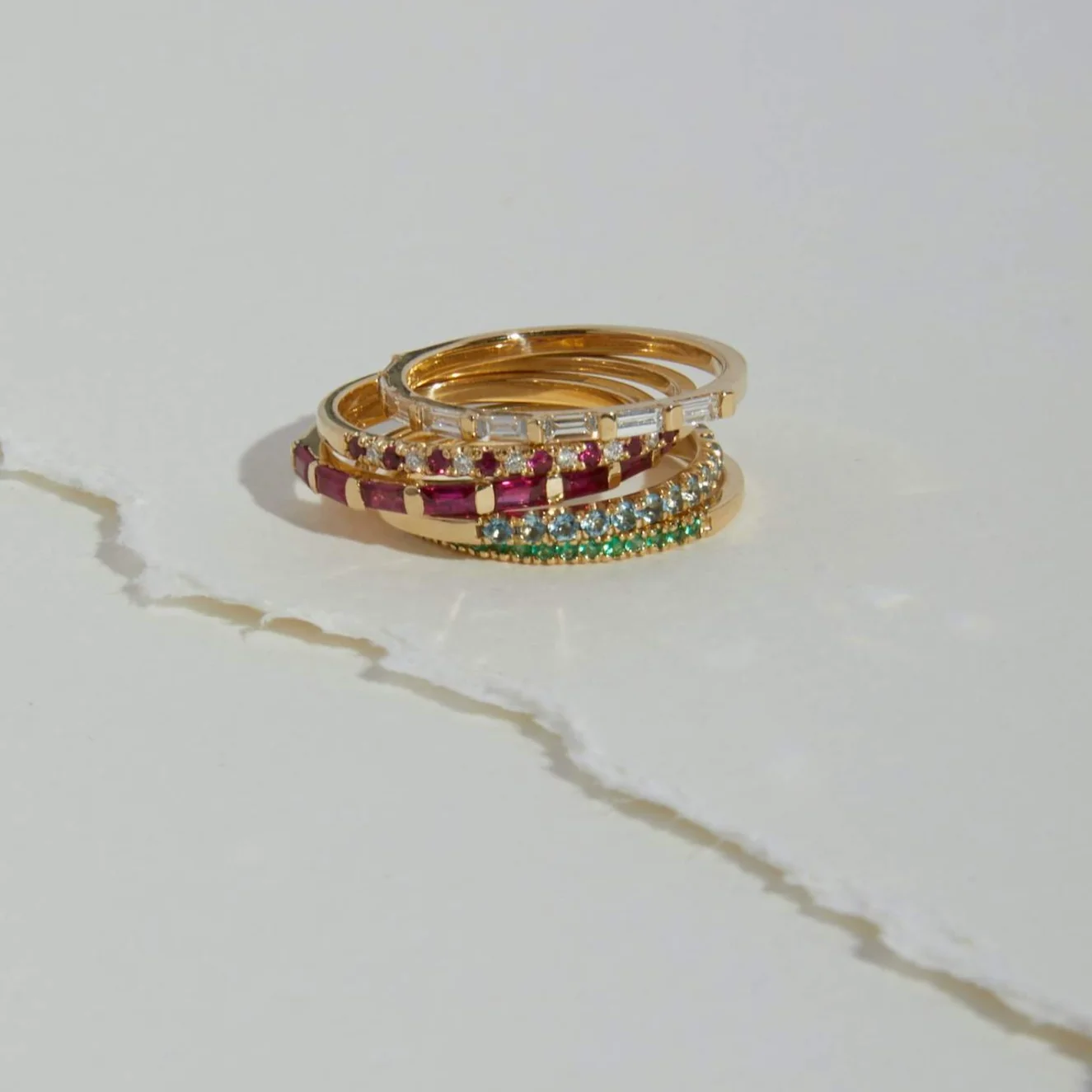 Diamond Baguette Ring - Image 7