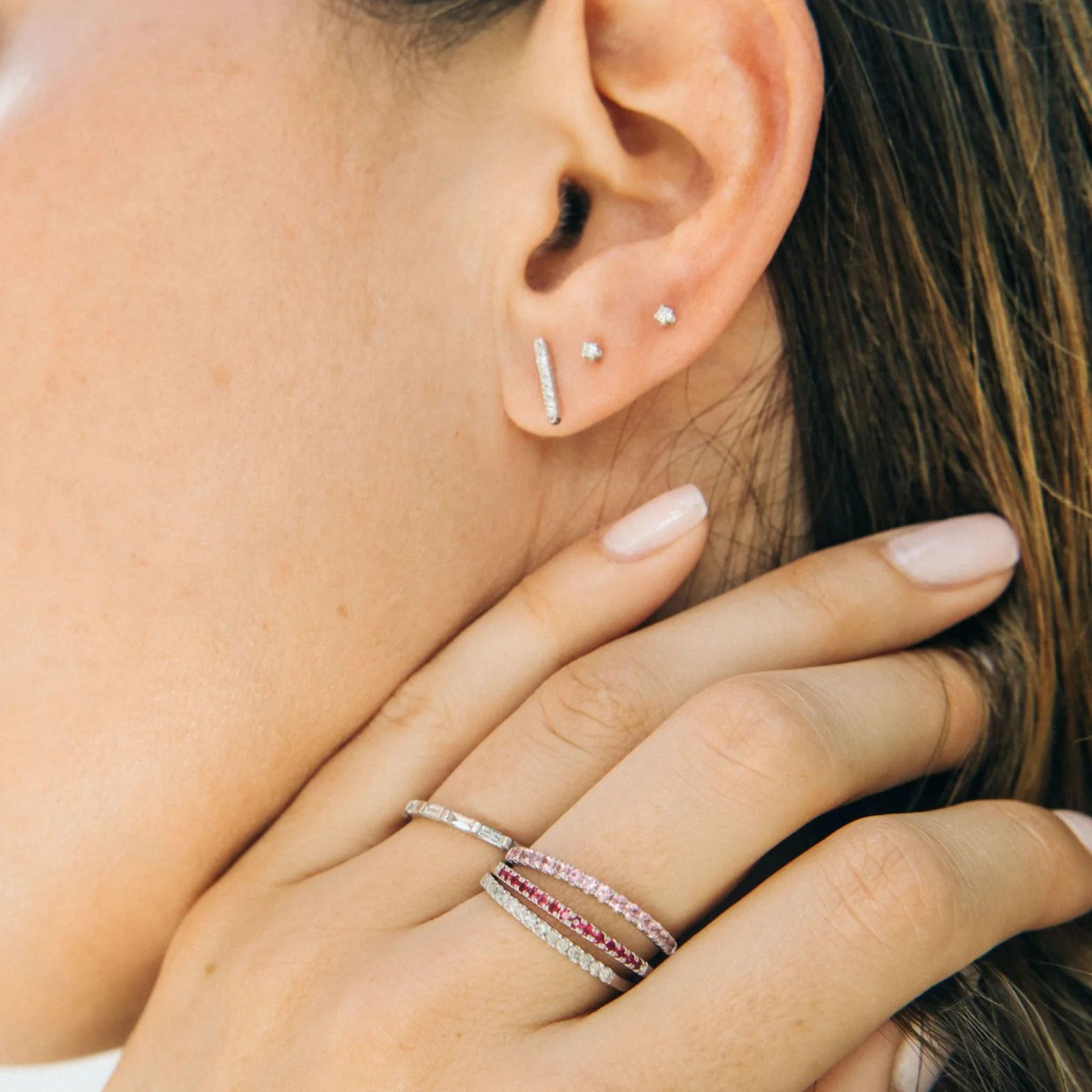 Diamond Baguette Ring - Image 8