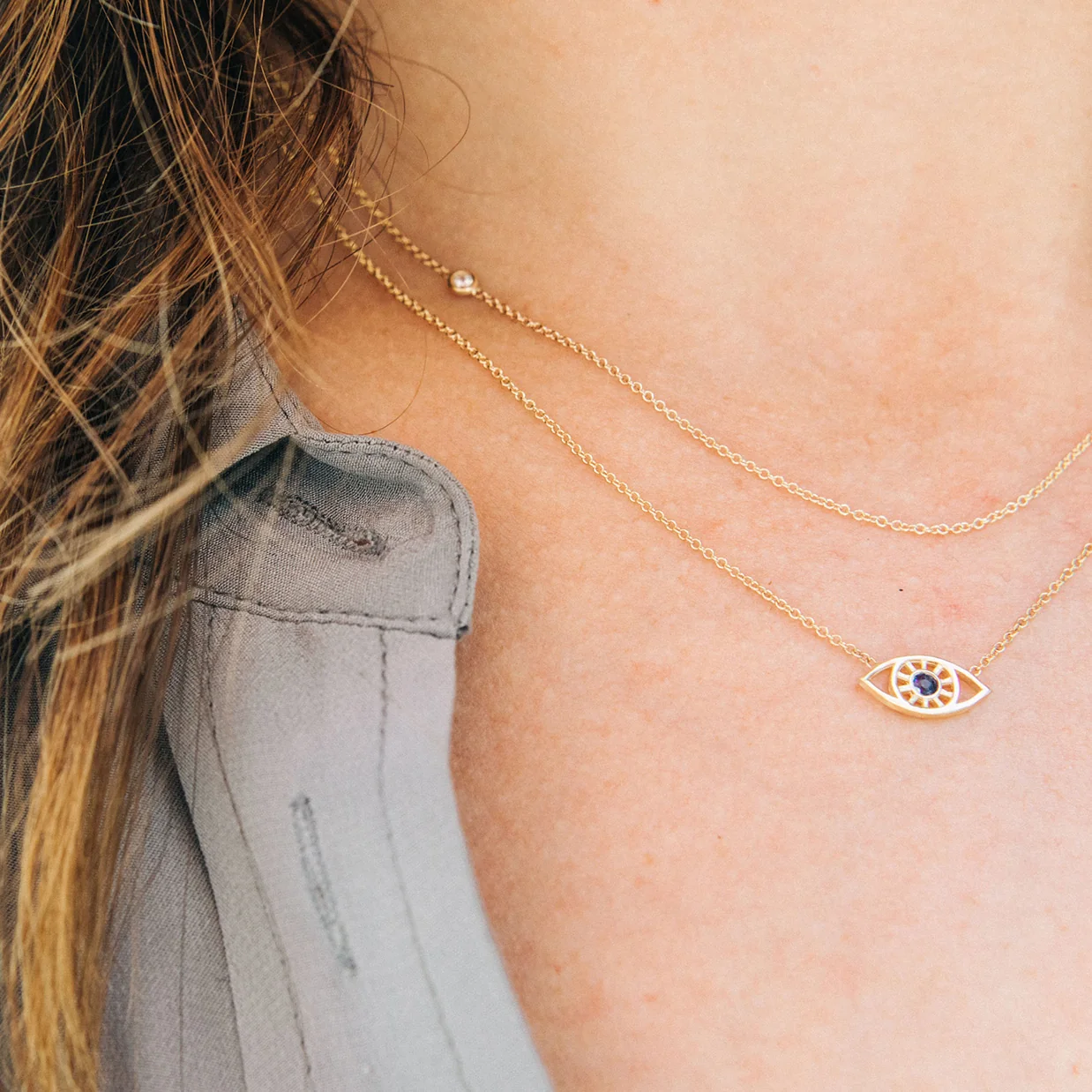 Diamond Kiss Necklace - Image 6