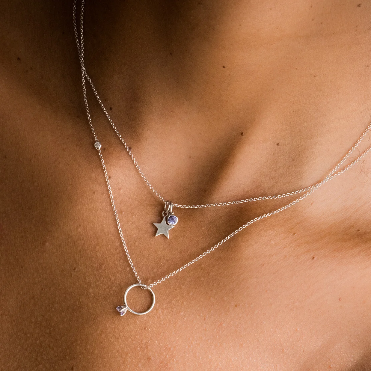 Diamond Kiss Necklace - Image 7