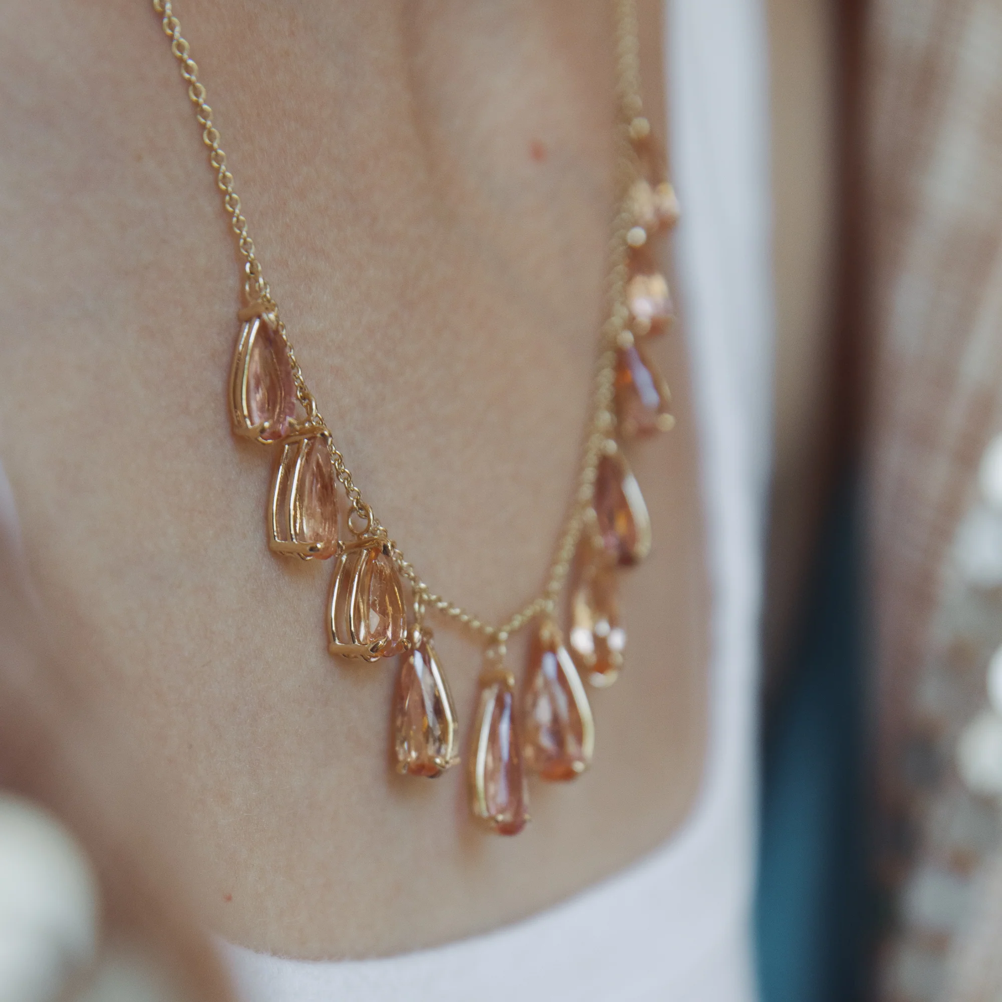 Imperial Topaz Necklace - Image 4