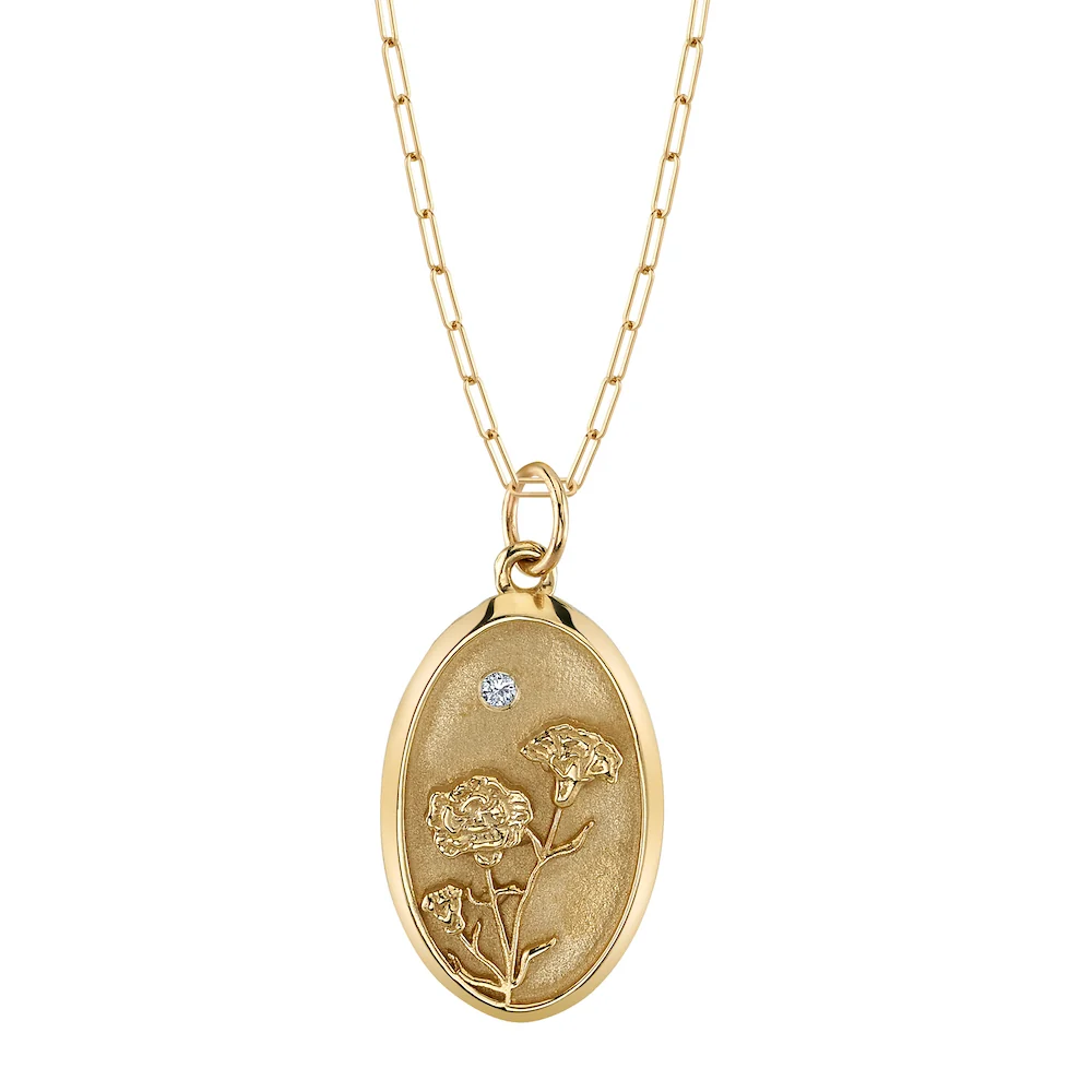January Birth Flower Charm - Image 3