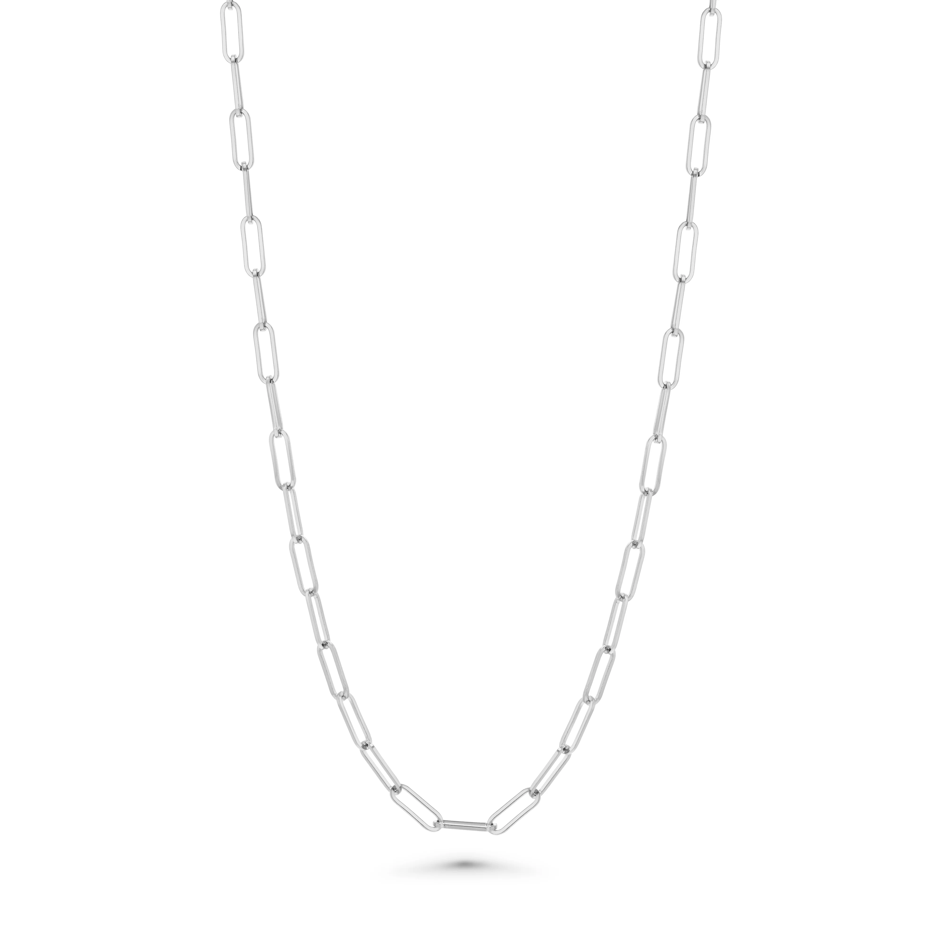 Large Staple Chain Necklace - Image 4