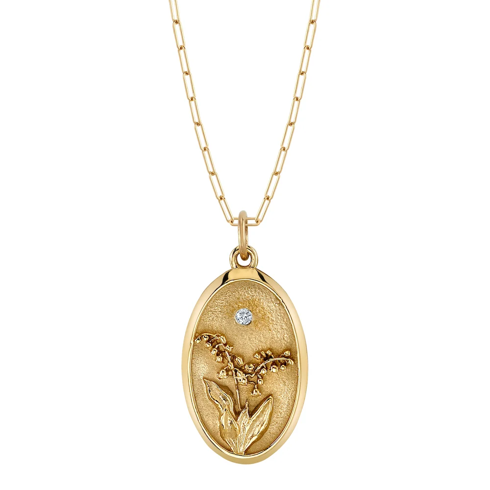 May Birth Flower Charm - Image 3