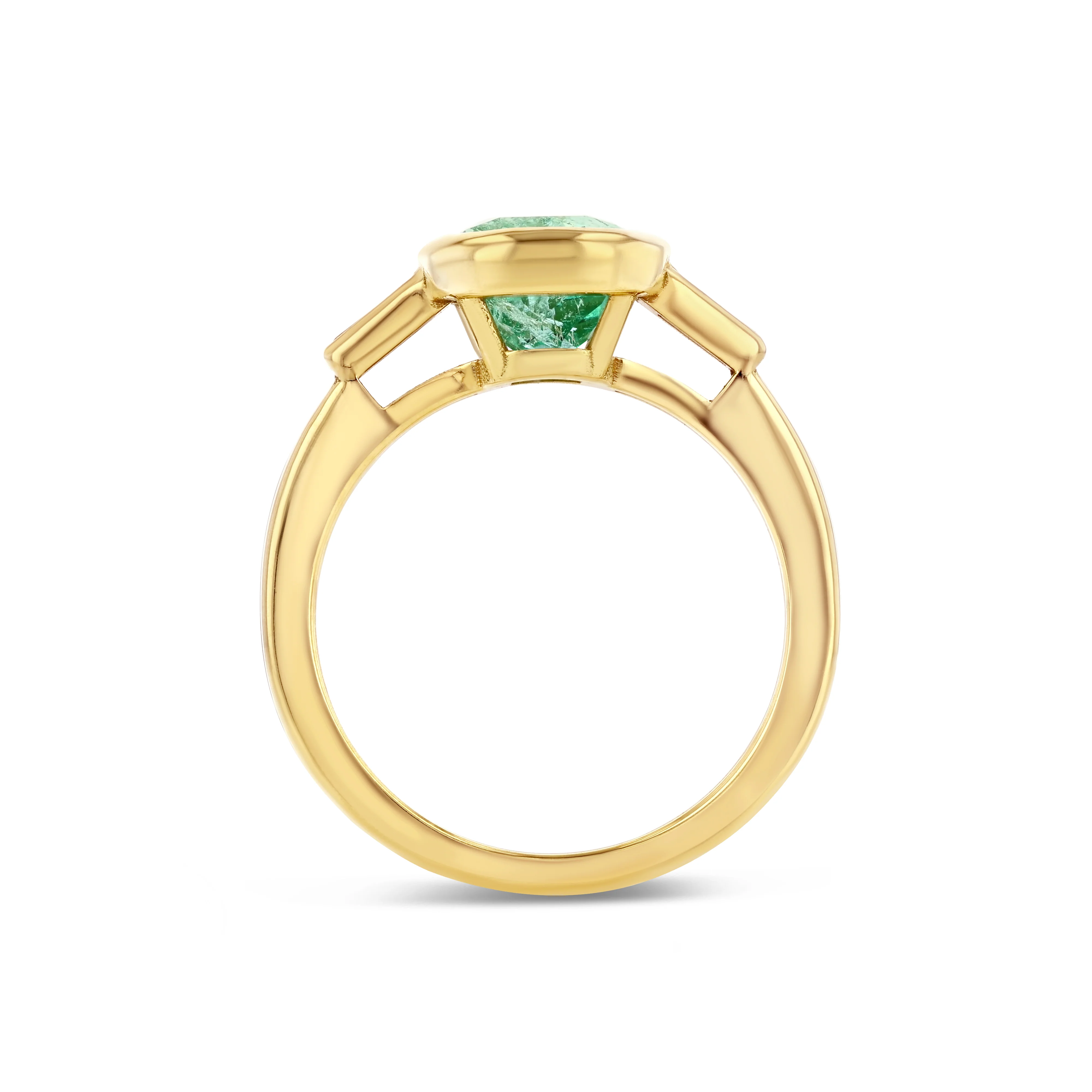MUZO EMERALD & DIAMOND RING - Image 2