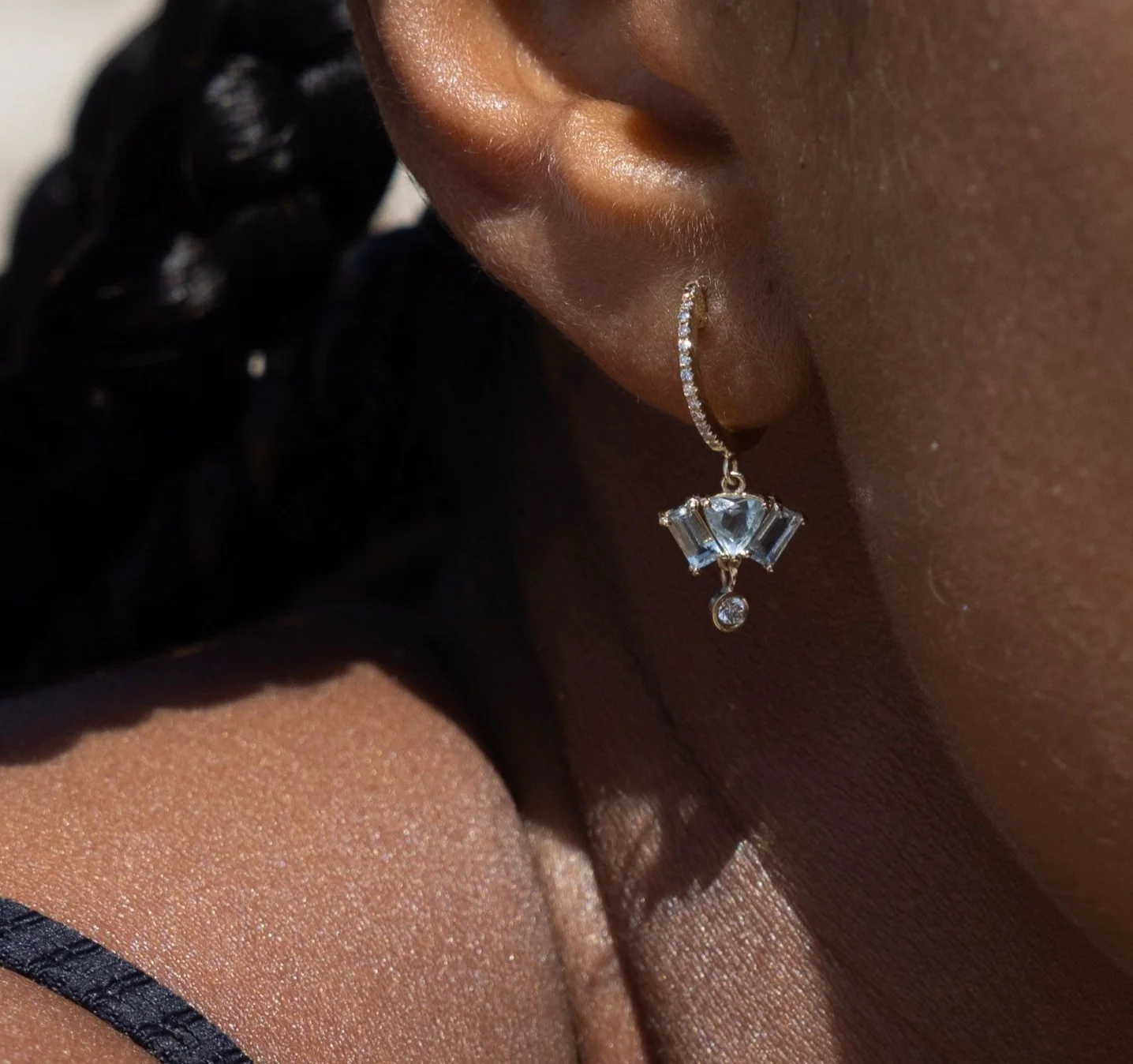 Ocean Fan Earrings - Carly Cushnie for Starling - Image 2