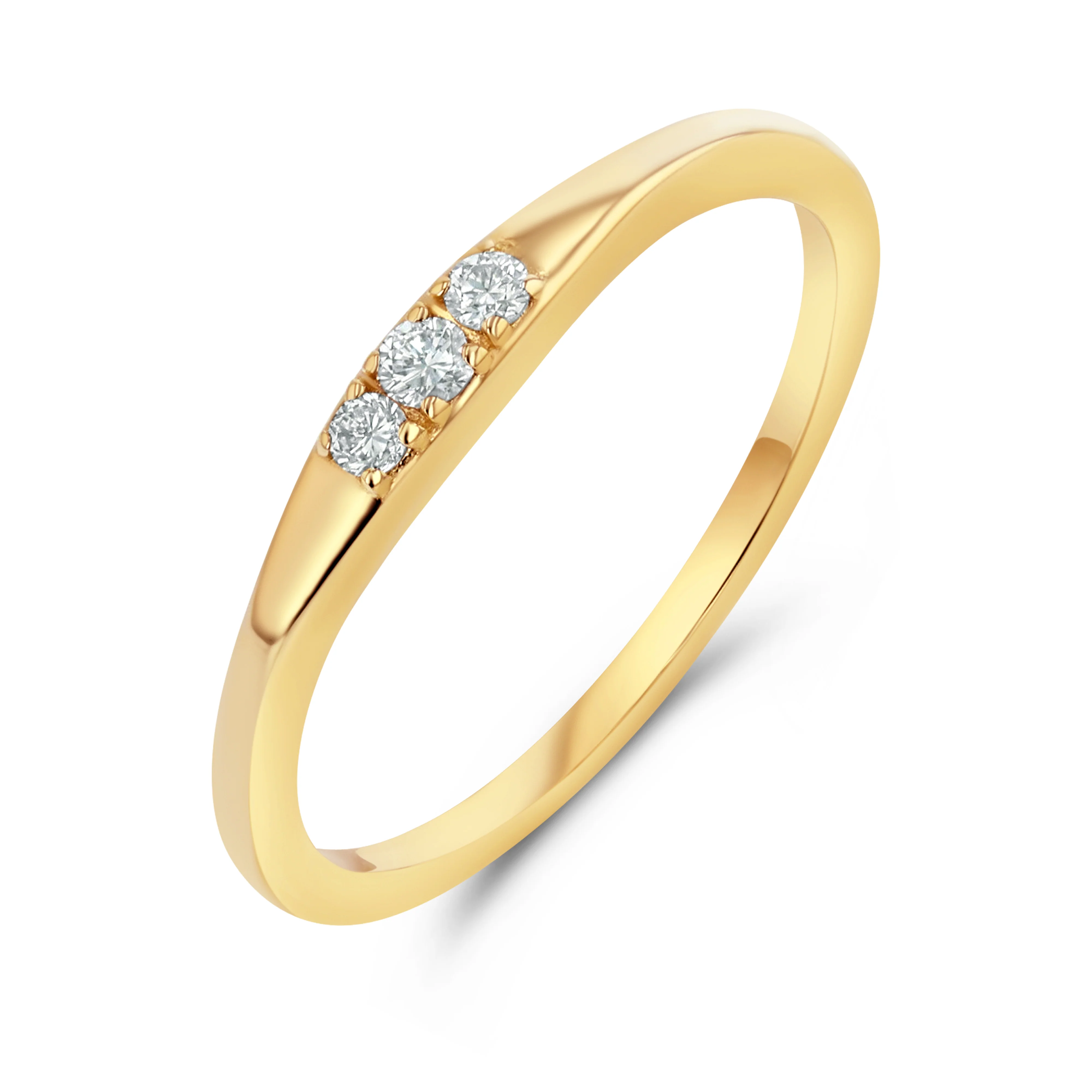 Orion Diamond Three Stone Ring