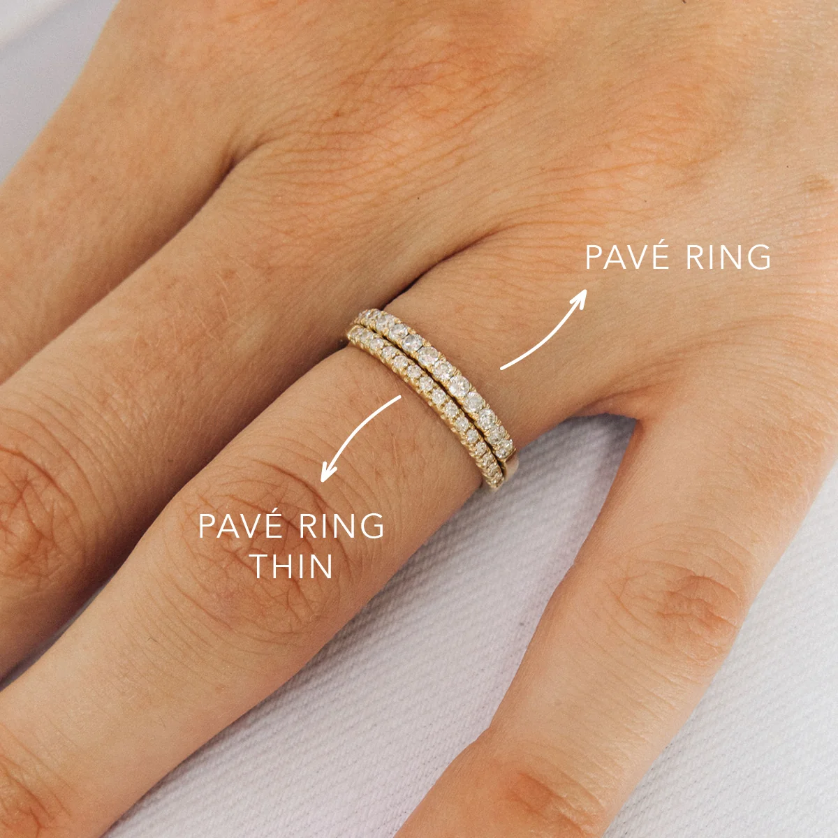 Peridot Pavé Ring - Image 7