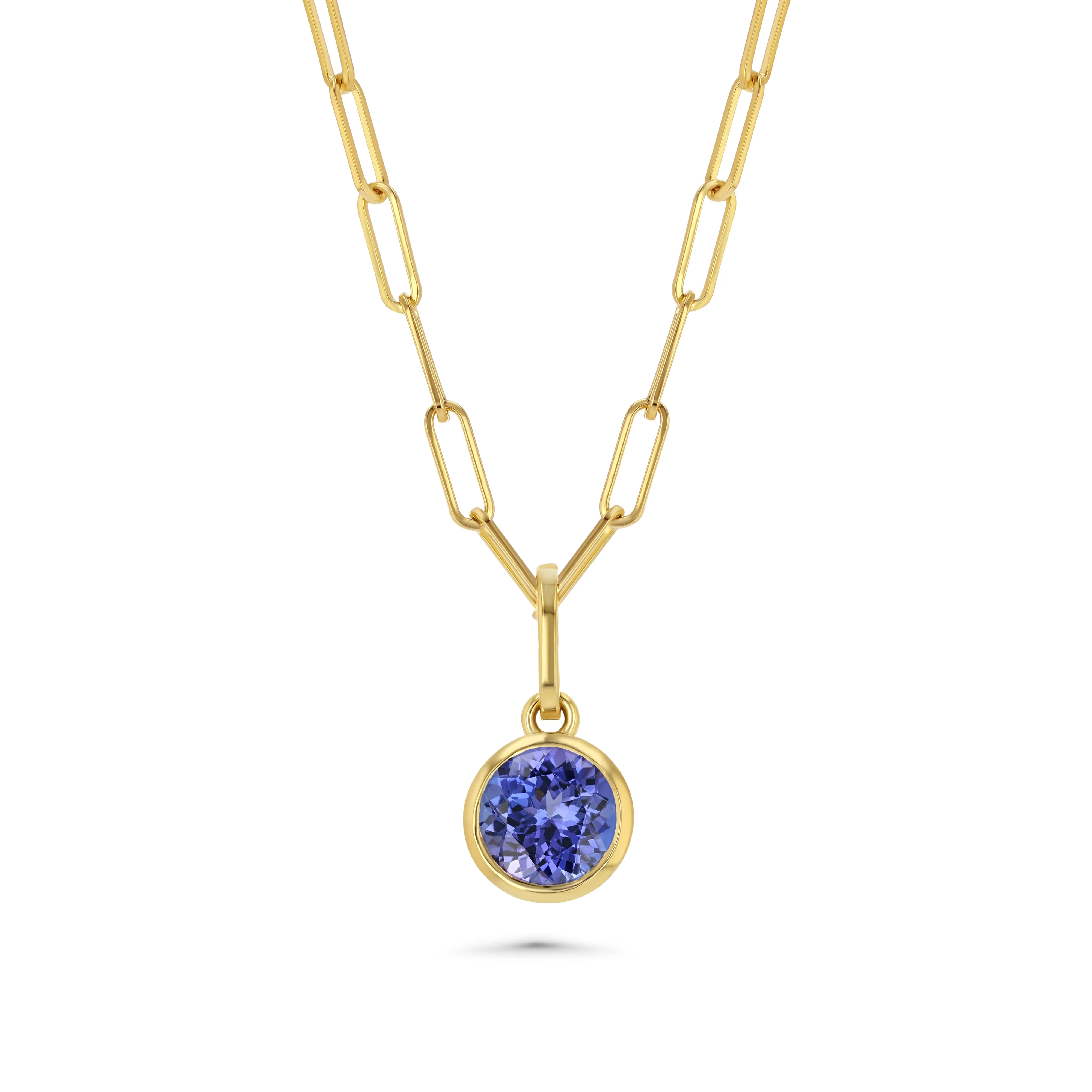 1.65ct Tanzanite Bezel Set Charm - Image 4