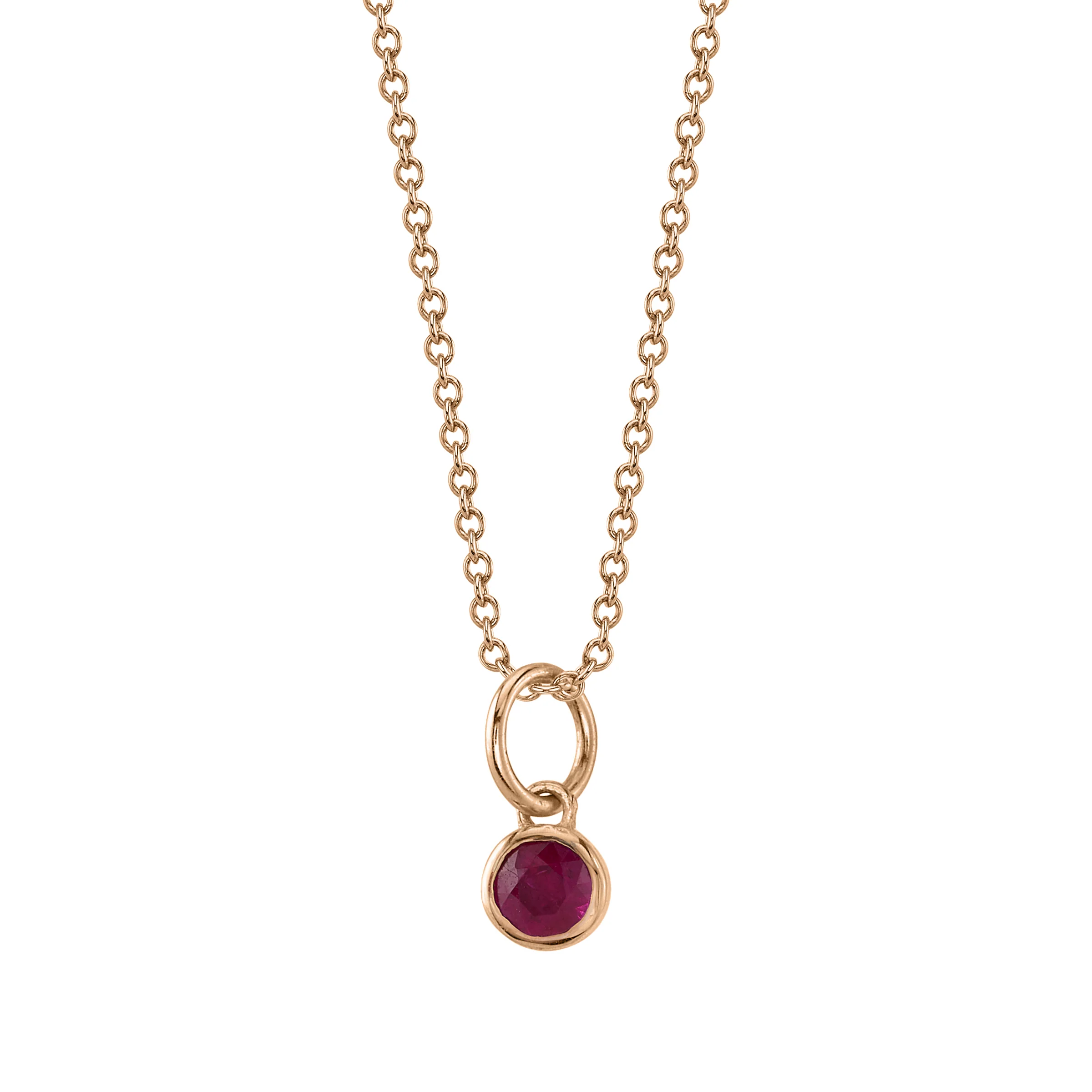 Ruby Birthstone Charm - Image 4