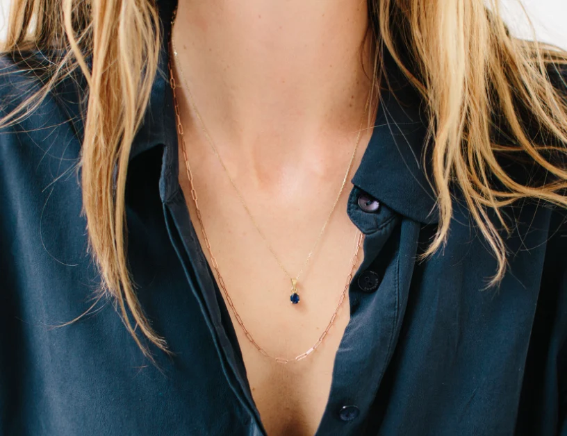 Staple Chain Necklace - Image 8