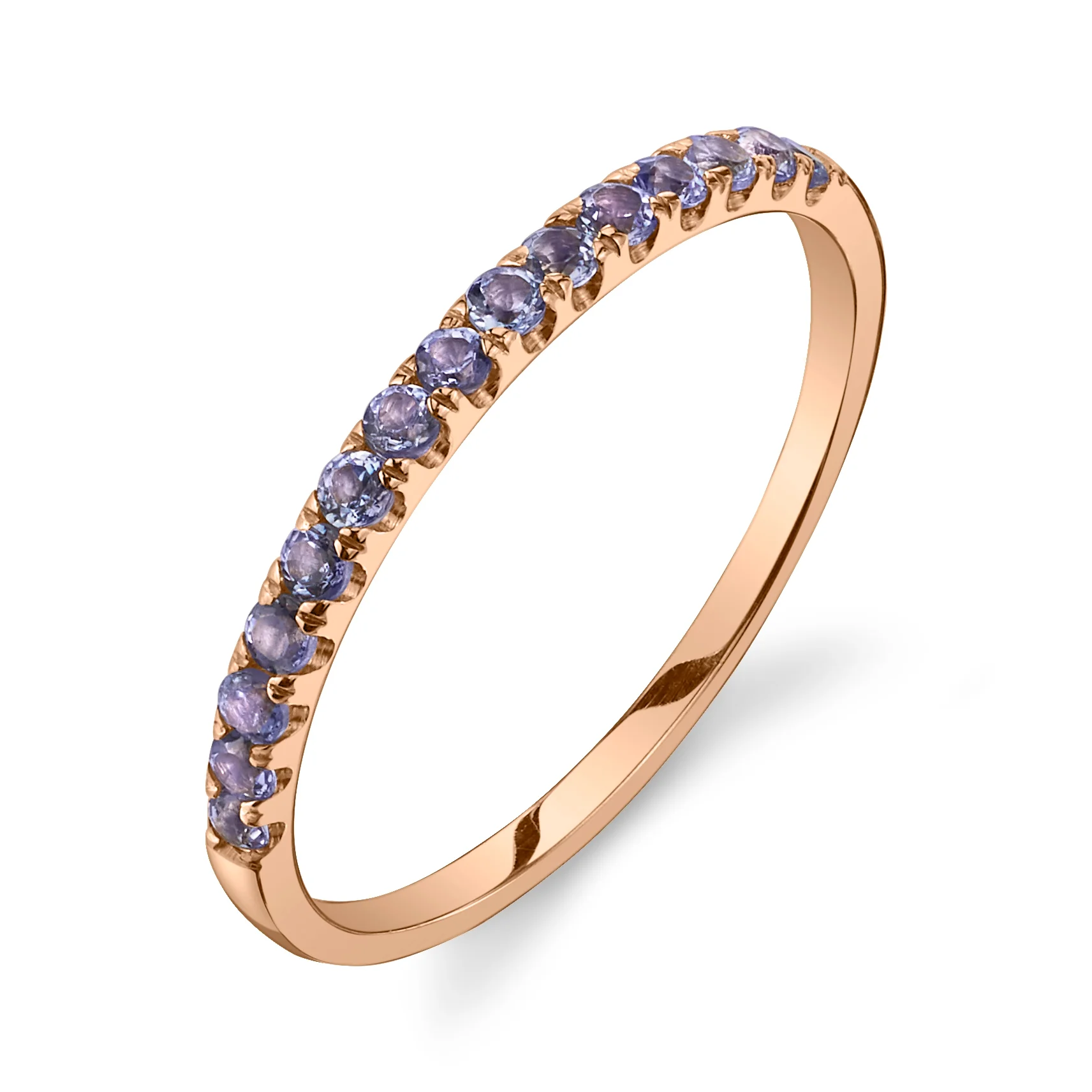 Tanzanite Pavé Ring - Image 3