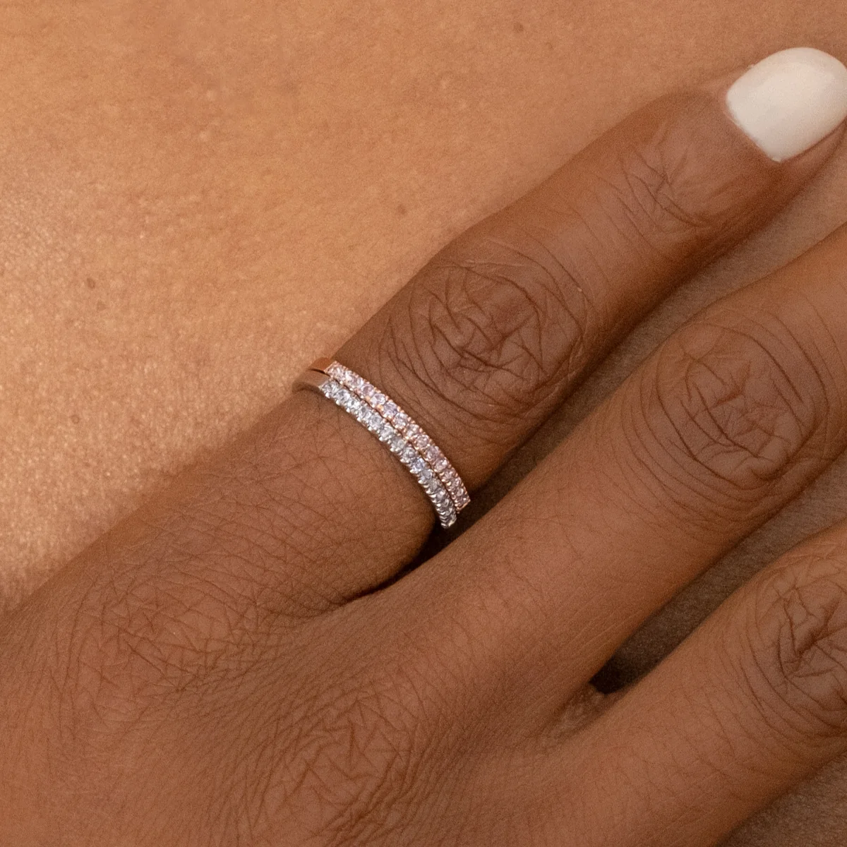 Tanzanite Pavé Ring - Image 7