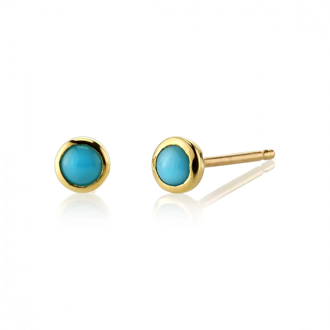 Turquoise Birthstone Earrings
